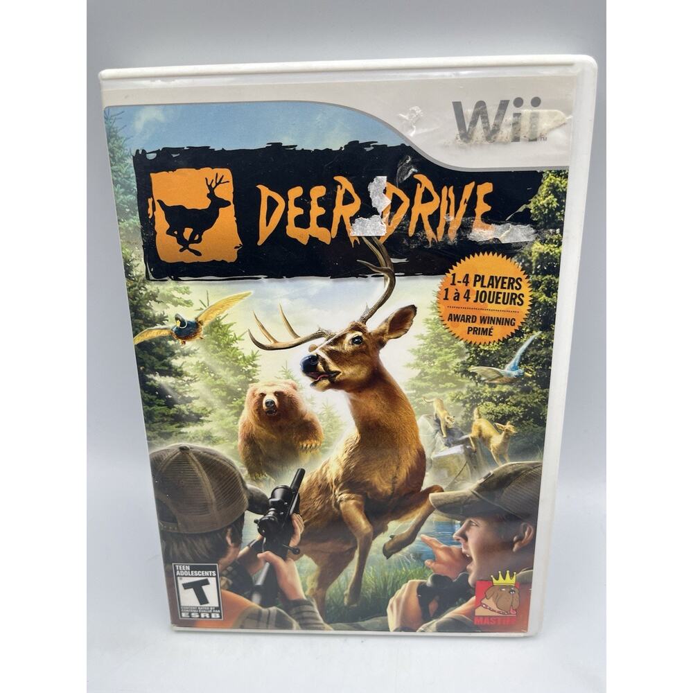 Deer Drive (Nintendo Wii, 2009) Complete and Tested